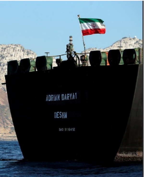 الناقلة الإيرانية تبحر إلى اليونان وطهران تحذر أمريكا من احتجازها